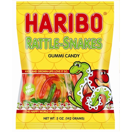 Haribo Haribo Rattlesnake 5 oz., PK12 37702